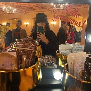 Prada black nylon bucket hat